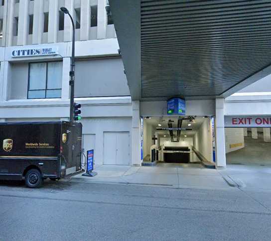U.S. Bancorp Parking Garage Entrance